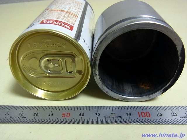 フロントブレーキピストン