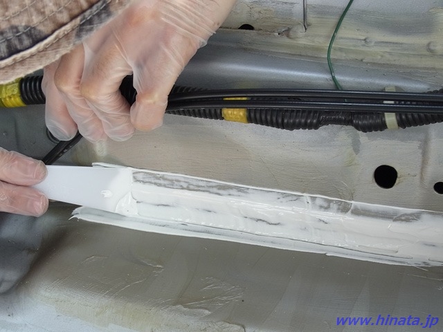 ヘラを使用してみたが…