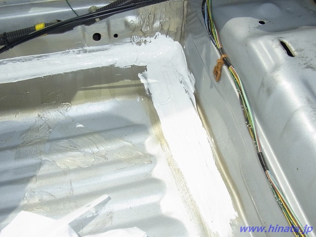 コーナー部付近