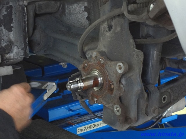 リヤサスアーム交換その2