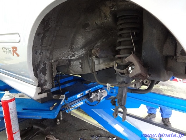 リヤサスアーム交換その3