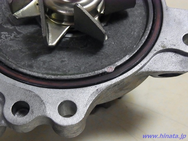 ウォーターポンプの羽根車