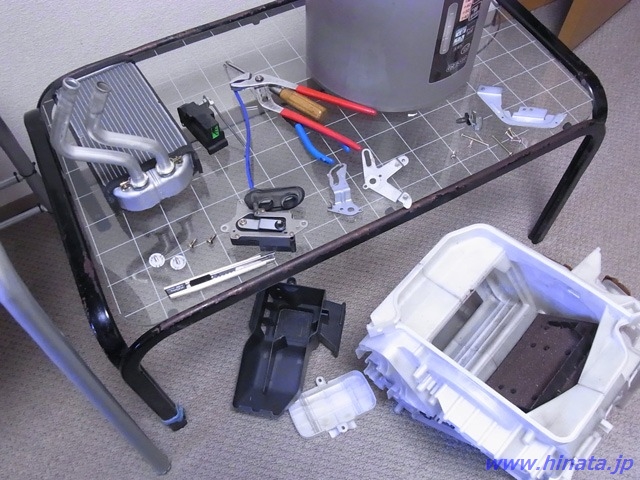 ヒーターコア一式