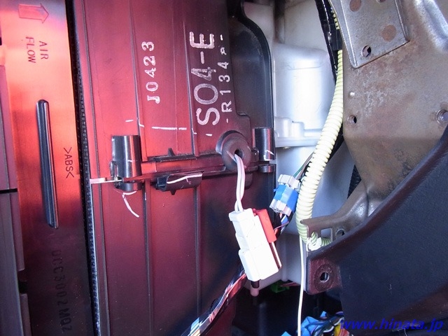 サーミスタ装着完了