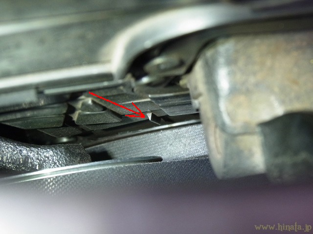 現車の合わせマーク