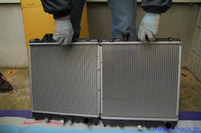 ラジエターの比較その2