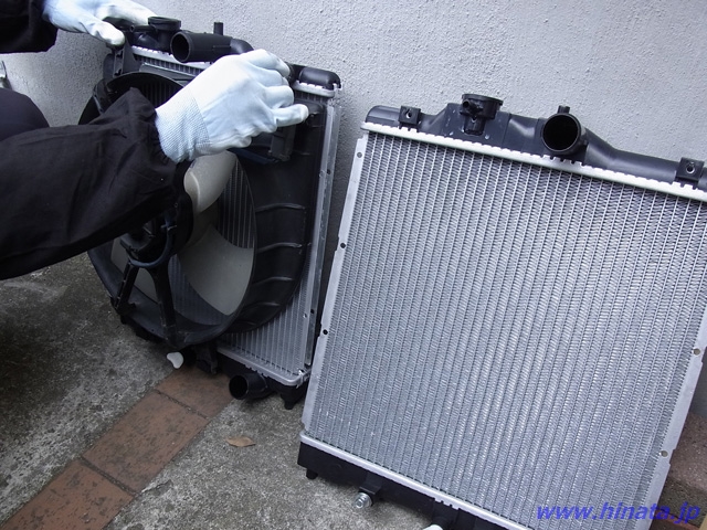 シュラウドを移植