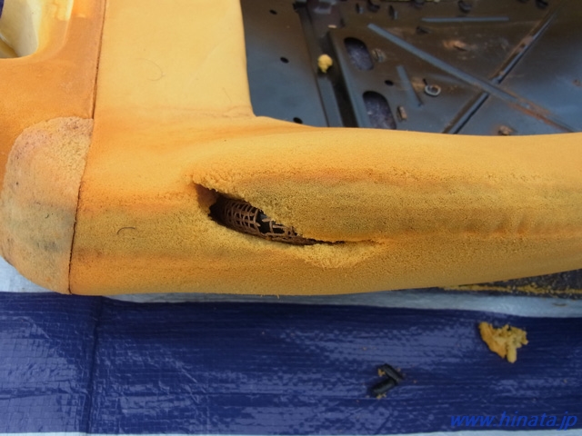 ショルダー部分のサポート