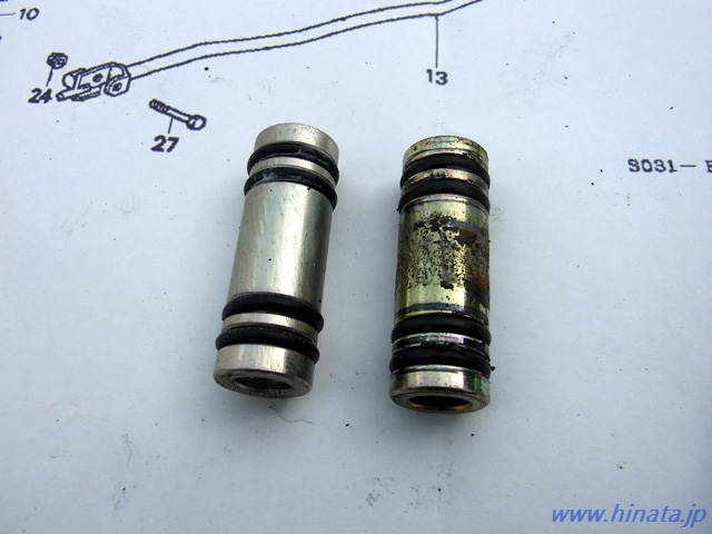 カラーの新旧比較