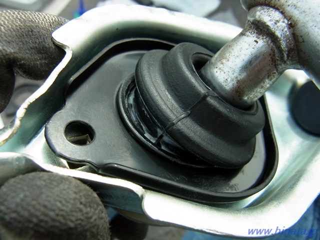 新品のシフトレバーブーツ