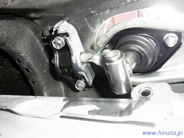 フロア側も装着