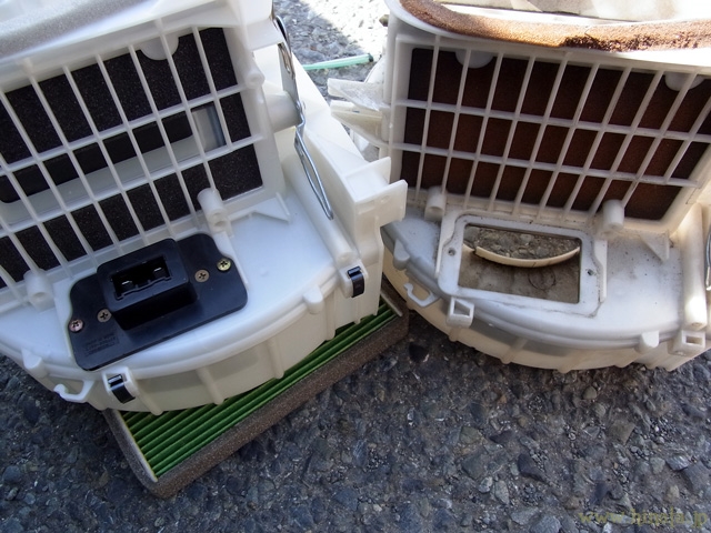 ブロアレジスターの移植