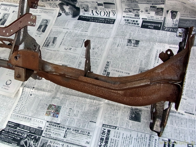 後期型用フレーム