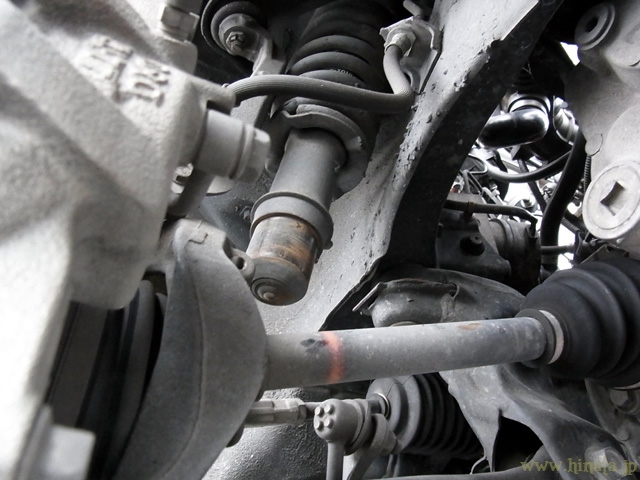 ダンパーフォークの取り外し、完了