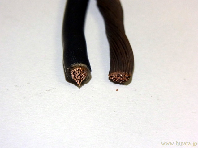 被覆内部の様子