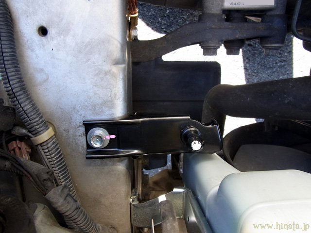 交換後のレゾネーターステー