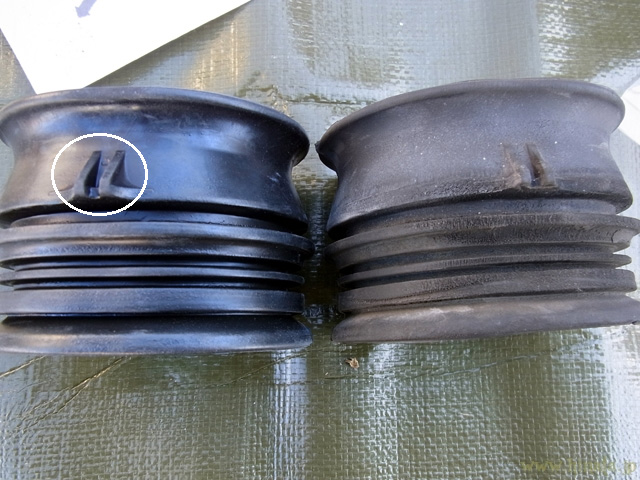 インテークシールラバーの比較