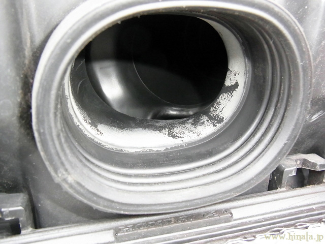 エアーフローチューブBの内部