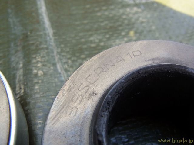 純正レリーズベアリングの型番