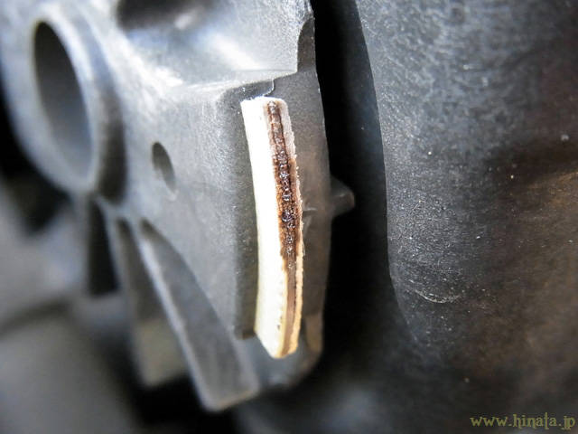 ローター側の接点