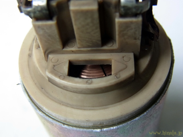 ガソリンの吐出口