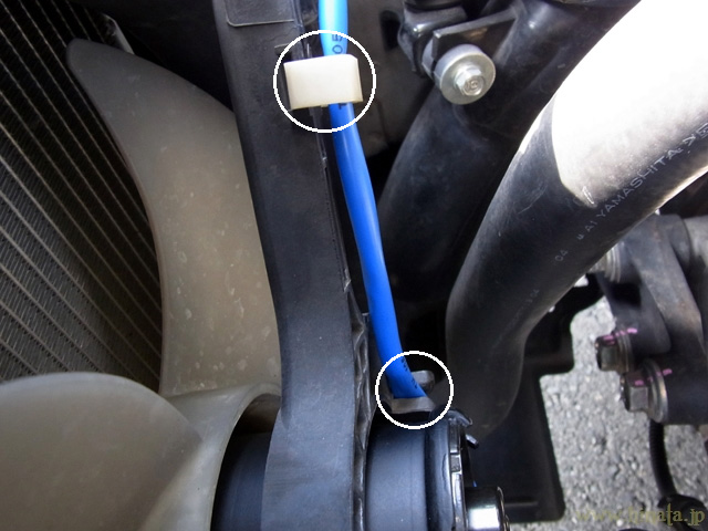 ハーネスを装着