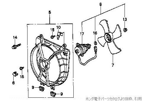 使用パーツリスト