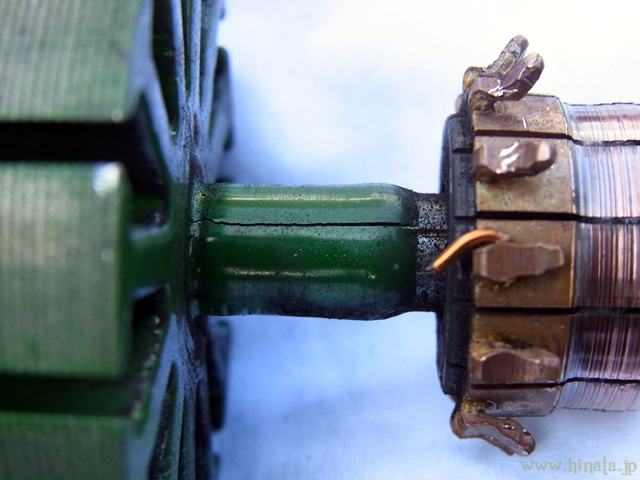 ローターの分解