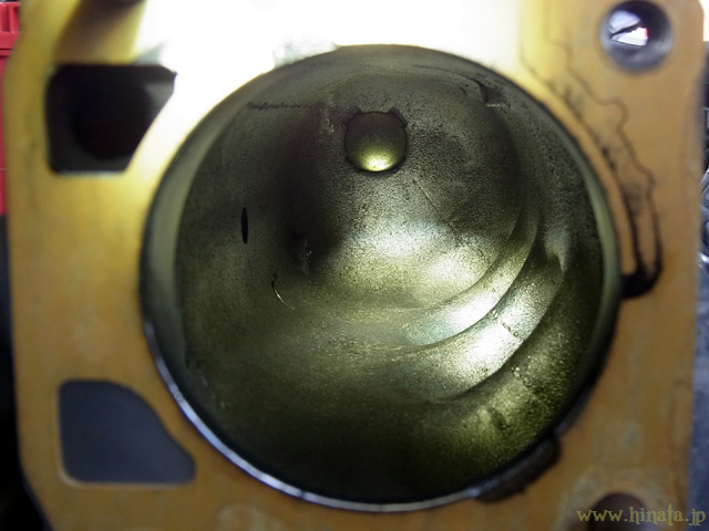 インマニの内側をチェック