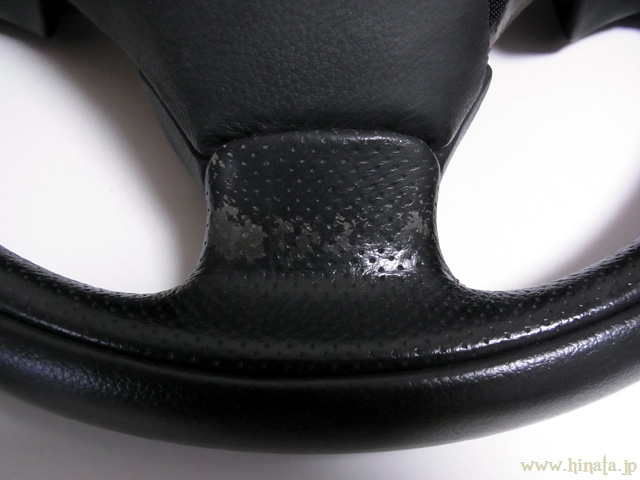 裏側でも剥がれがある