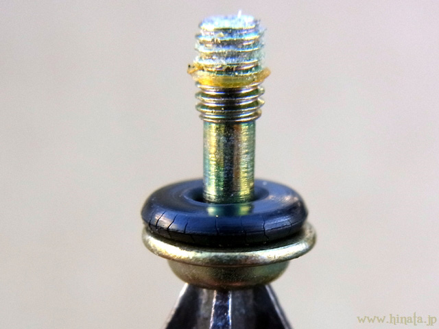 ひび割れだらけのOリング