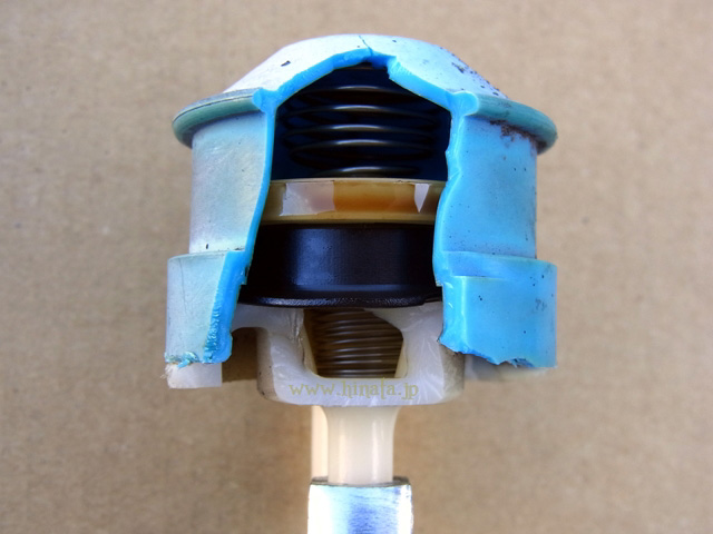 2ウェイバルブの内部