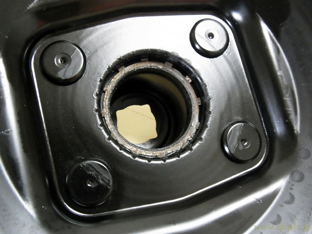 オペレーティングロッド部分の外周状況