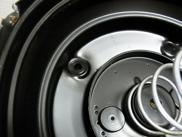 マスターパワーチューブの接続部分裏