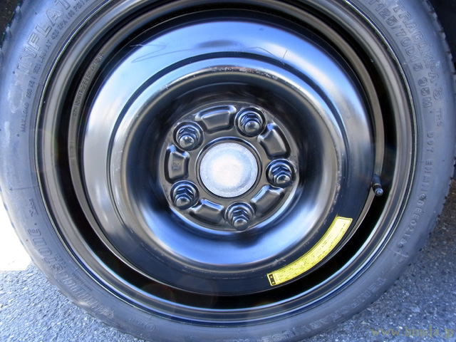 テンパータイヤも装着可能