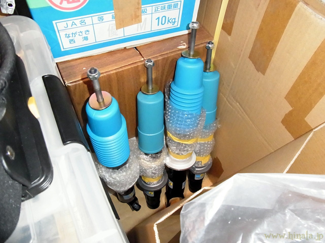 ダンパーの保管方法