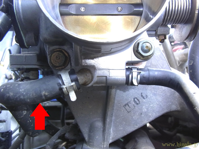 ホースの膨らみ