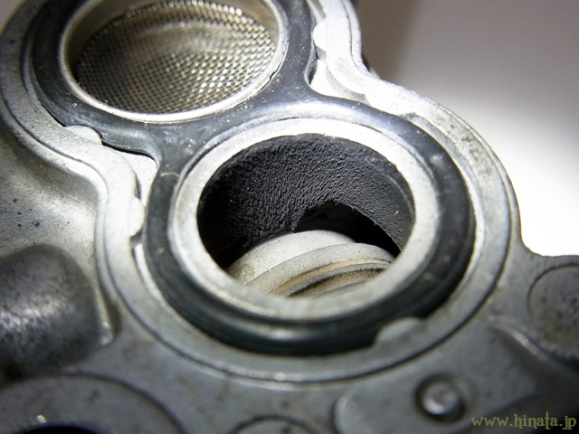 スライドバルブの状態