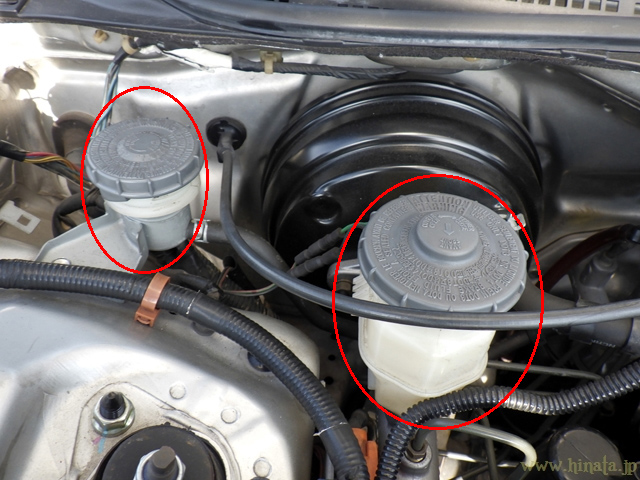 ブレーキオイル、クラッチフルード