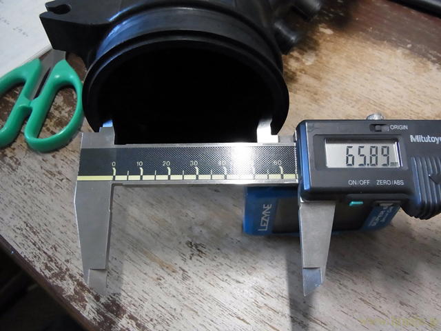 EK9用エアフロチューブ開口部その3