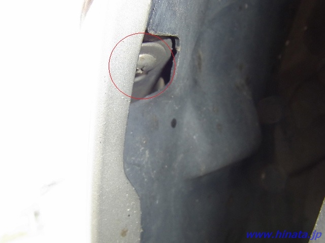 タイヤハウス部