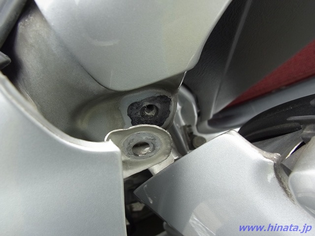 フェンダー外しその2