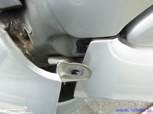 フェンダー外しその3