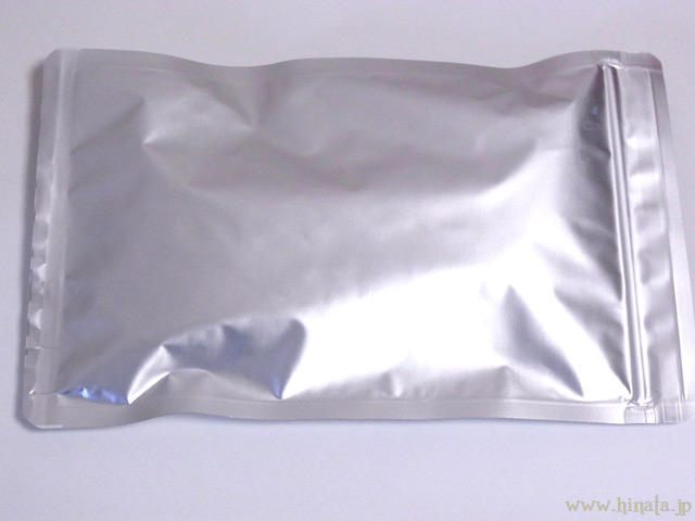 ゴム部品を密封した状態