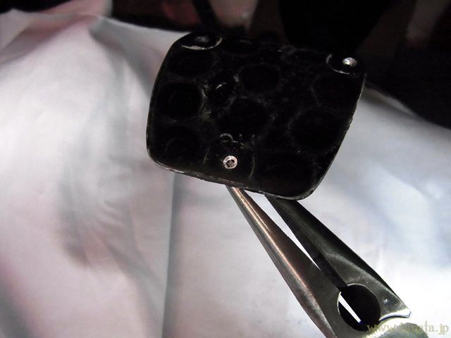 残ったボディの除去