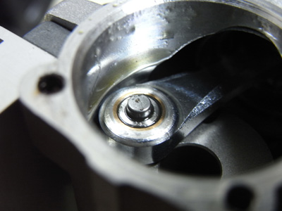 コンロッド大端部とクランクシャフト