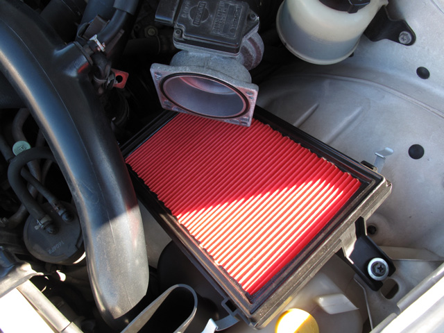 純正エレメント装着