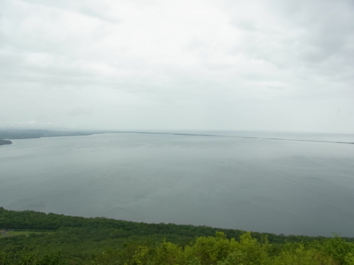 サロマ湖北西側