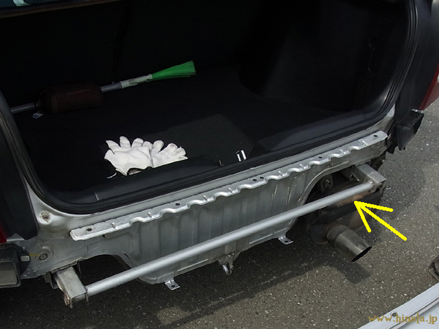 EK9リアパフォーマンスロッド