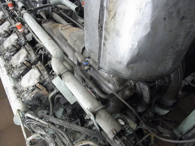 エキマニ、タービン、排気パイプ